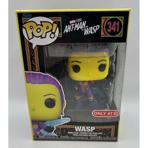 FUNKO POP MARVEL STUDIOS ANT-MAN WASP‎ #341 EXCLUSIVE BLACKLIGHT